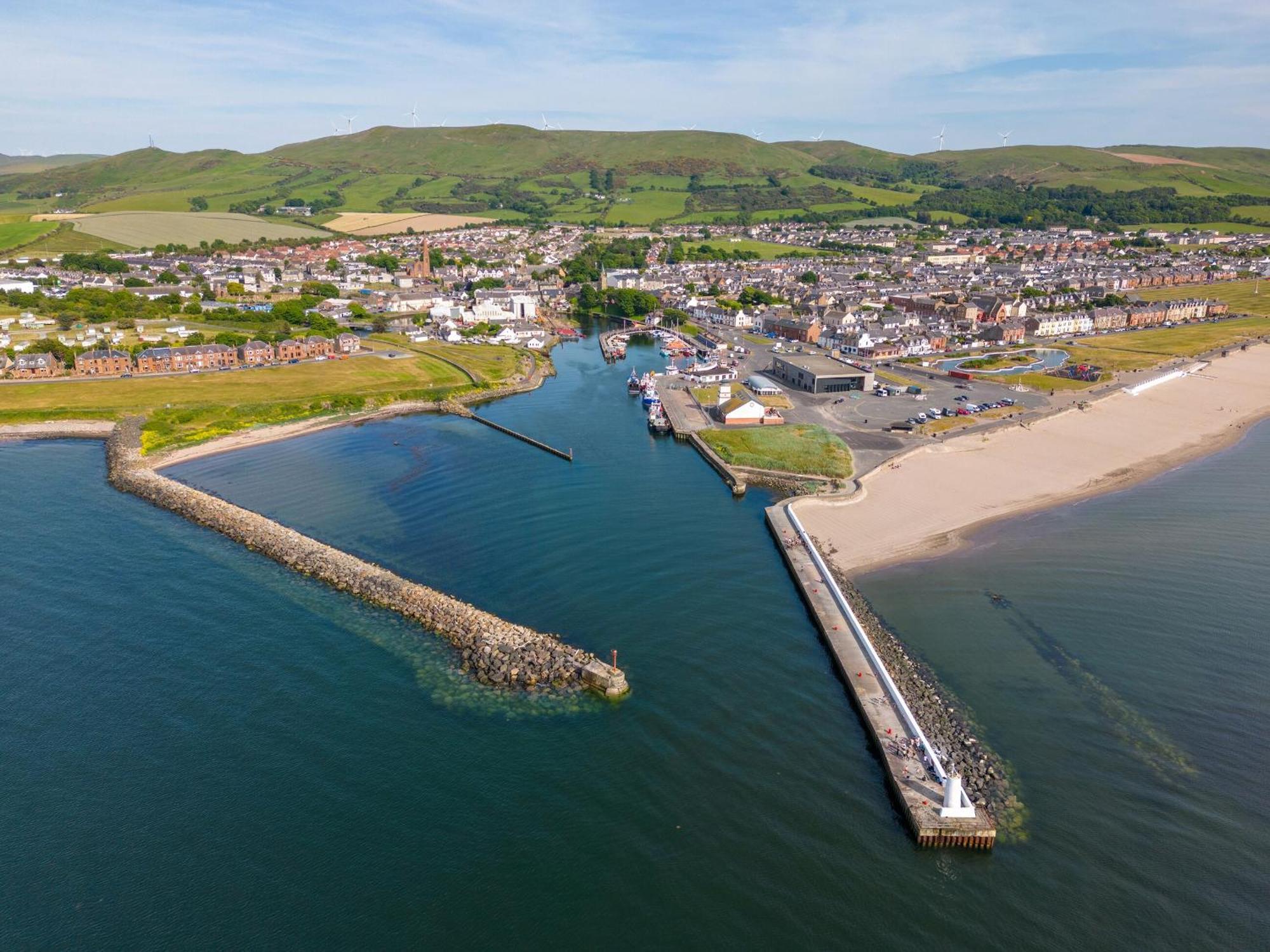 The Signal Box Villa Girvan Exterior photo